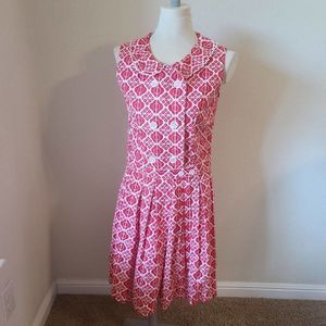 Nwot Modcloth Dear Creatures Par Avion Dress